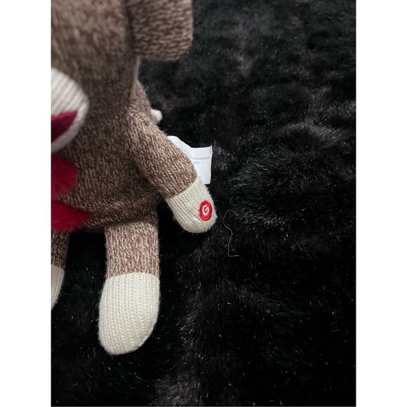 Gemmy Monkey Town Sock Monkey Singing Dynamite Plush Stuffed - Picture 2 of 3